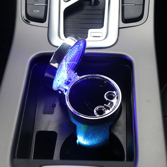 Car Ashtray With LED Light§ Auto Accessories