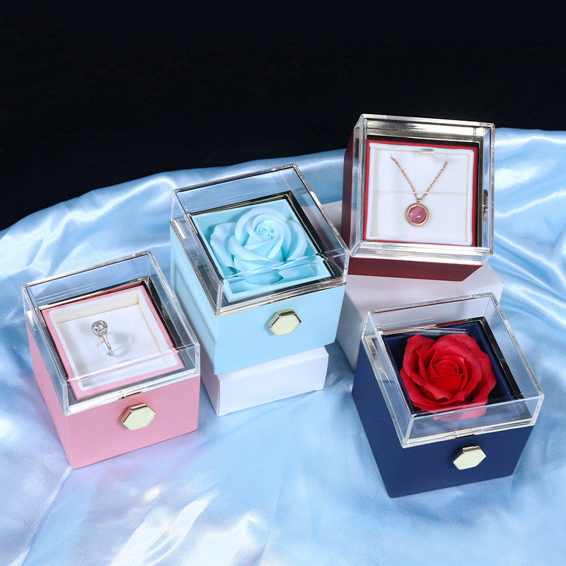 Rose Jewelry Packaging Box